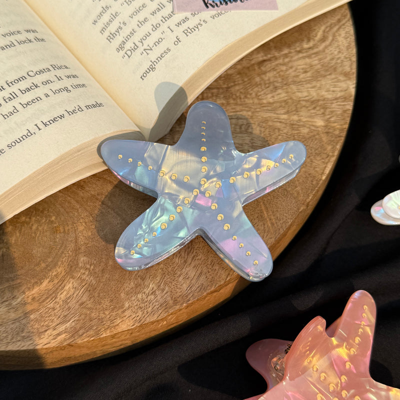 Starfish Acrylic Claw clip