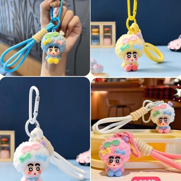 Shinchan Velvet Premium Bag Charm