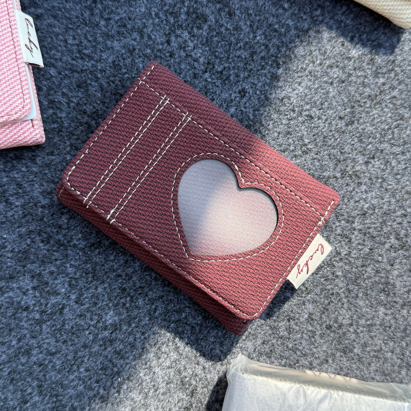 Heart Trifold Wallets