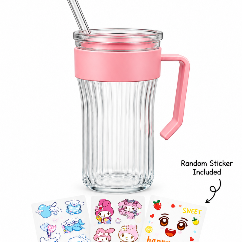 Handle Glass Cup