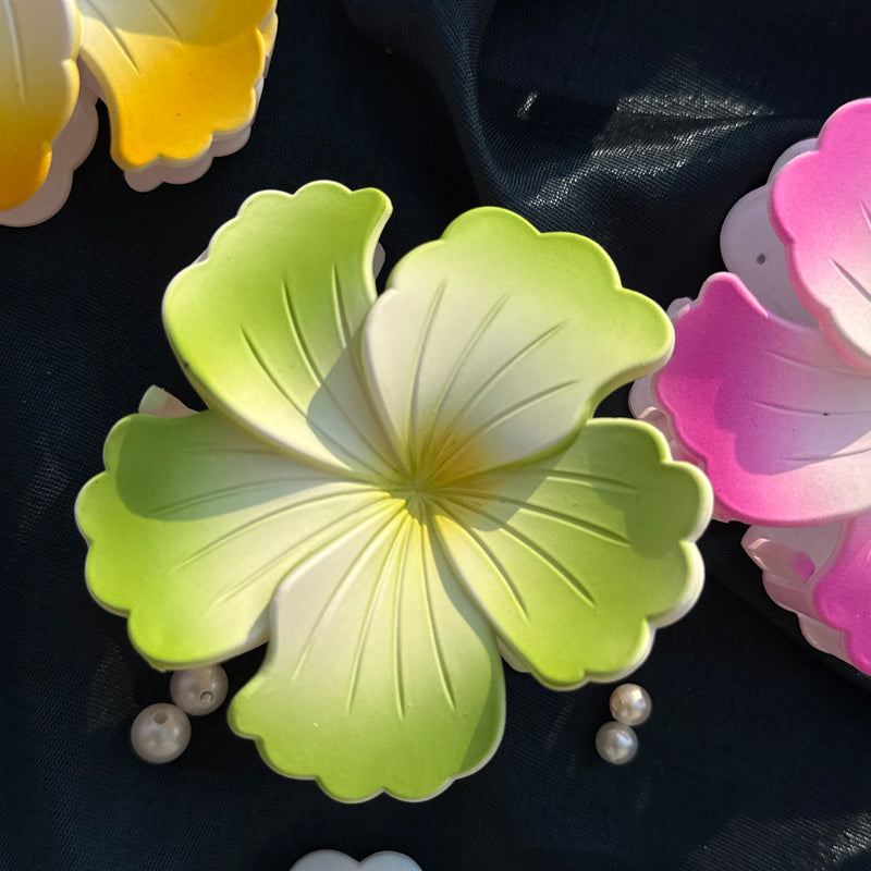 Hibiscus Claw Clip -LARGE