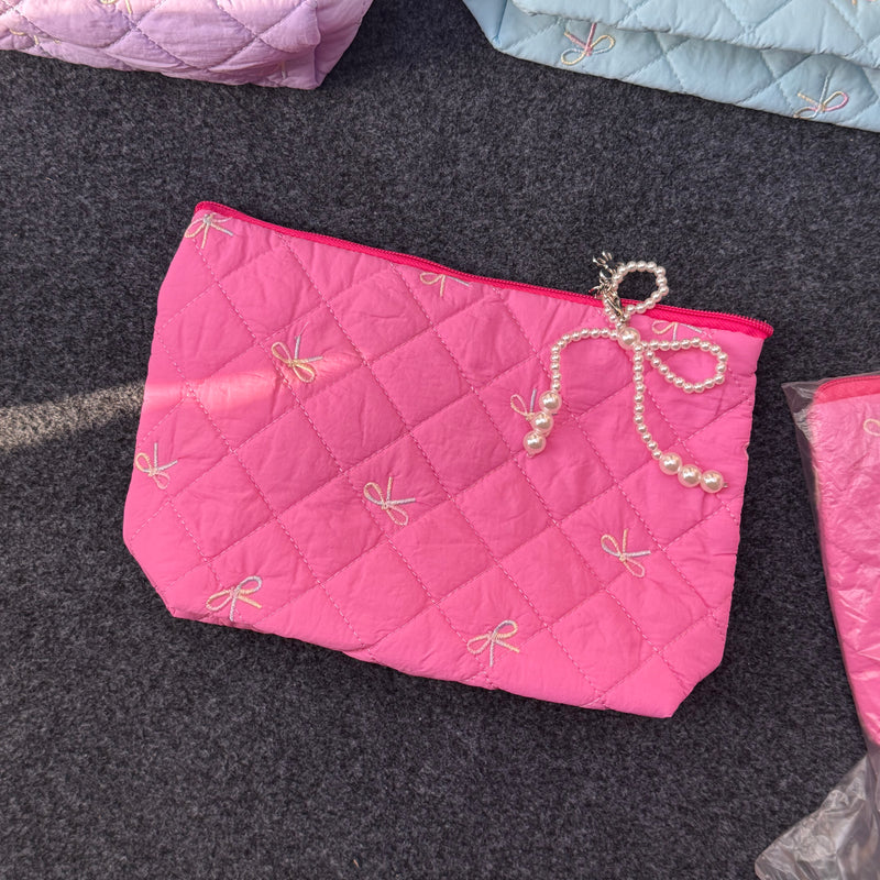 Pearl Bow Multipurpose Pouches