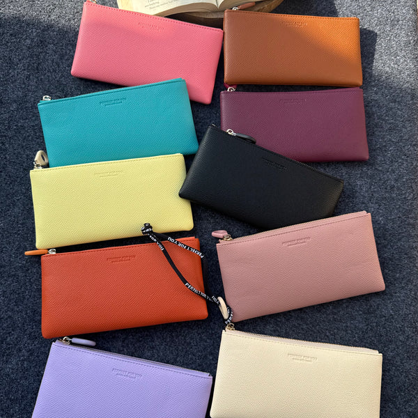Long premium zipper wallet