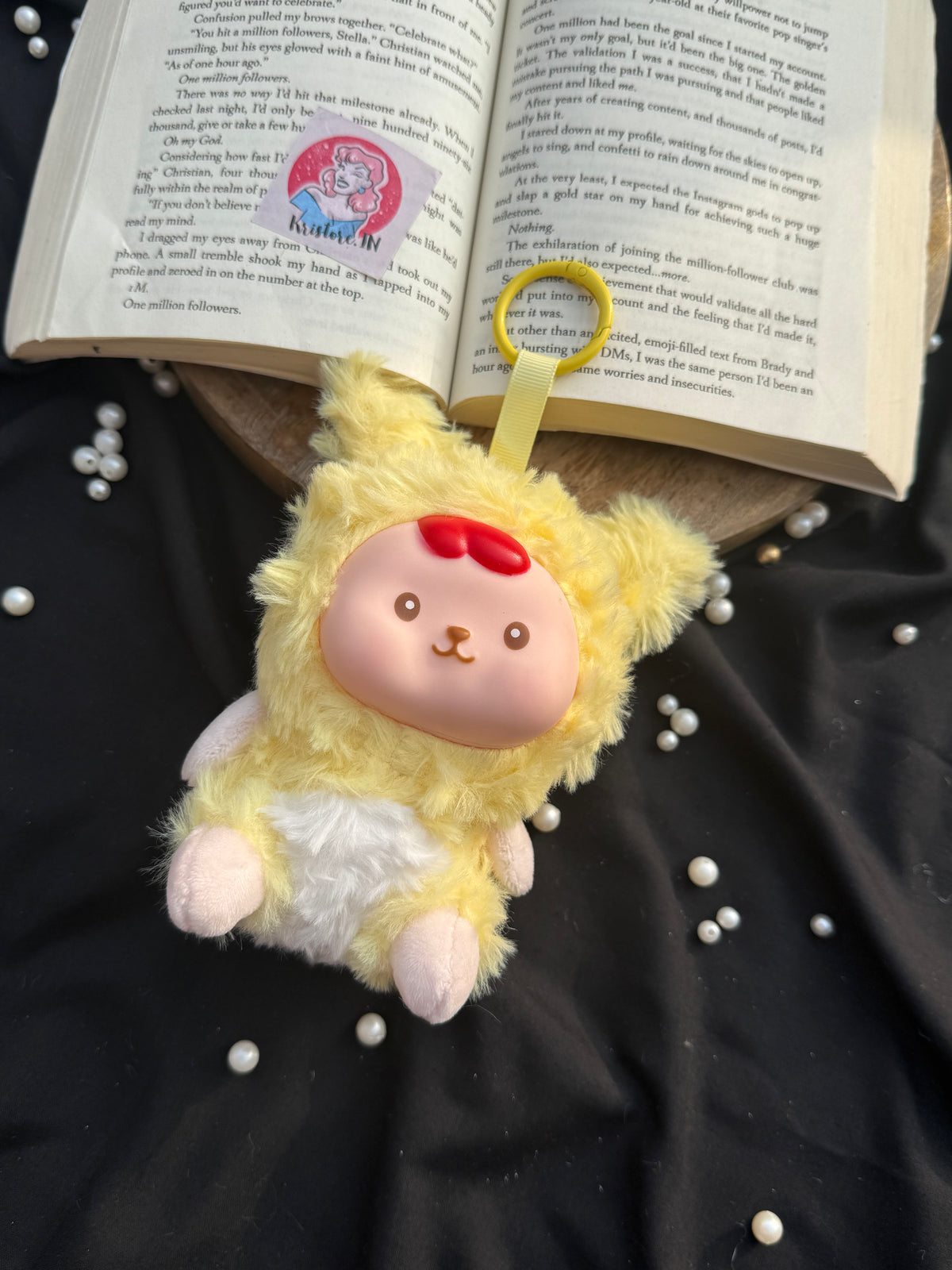 Plushie BAG CHARM - Yellow
