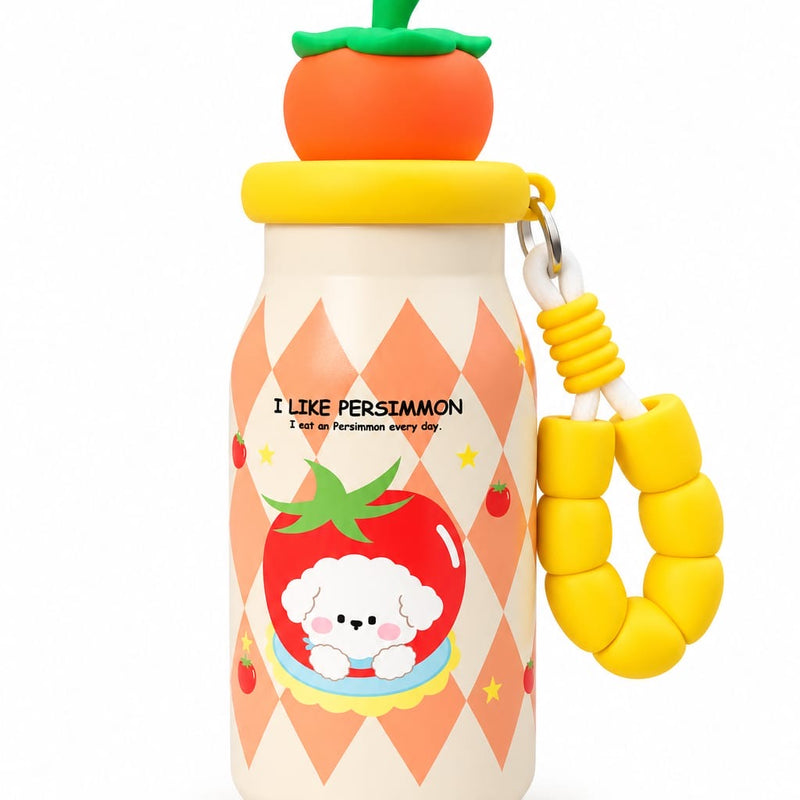 Fruity Stainless Steel Bottle With Charm