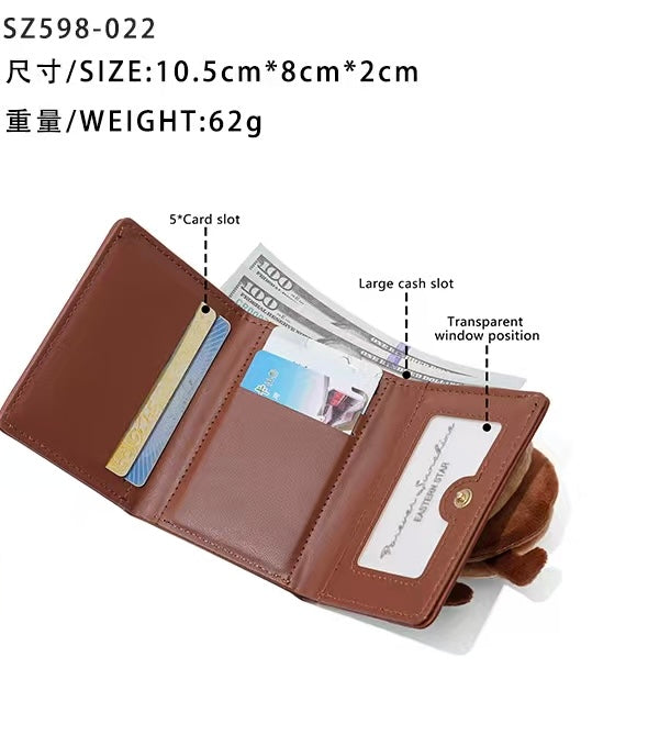Toastie Premium Trifold Wallets