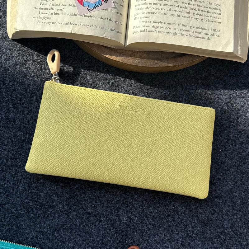 Long premium zipper wallet