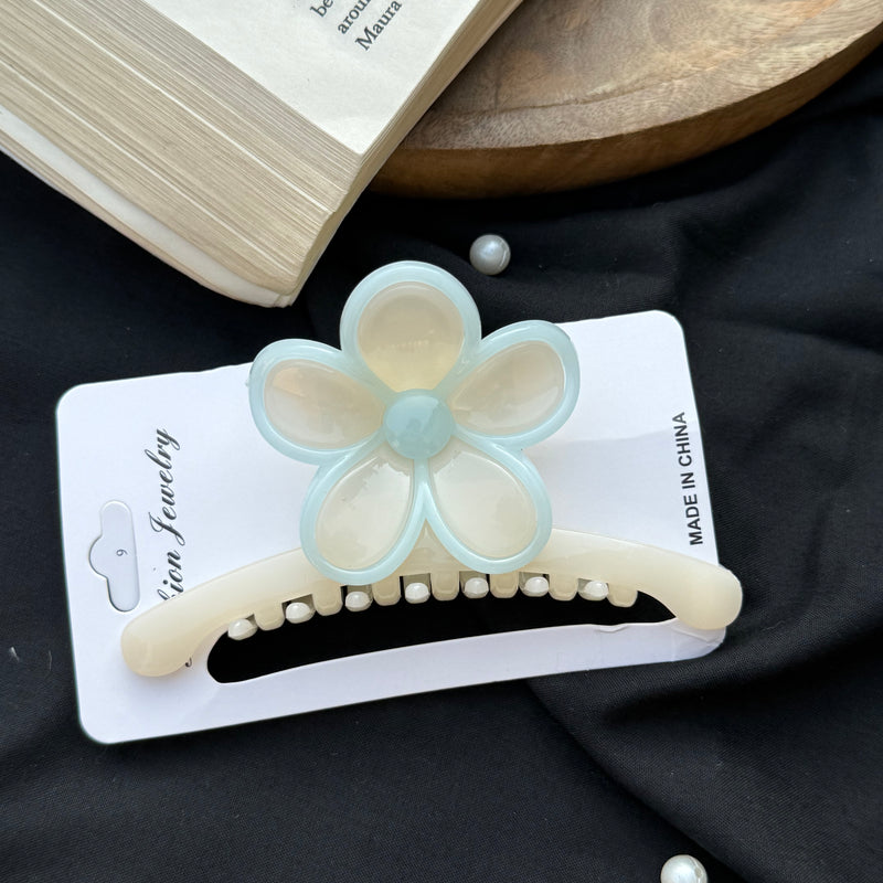 Floral Large Claw Clip