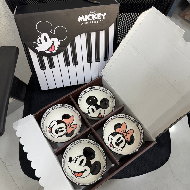 Premium 4 Pcs Ceramic Bowl Set