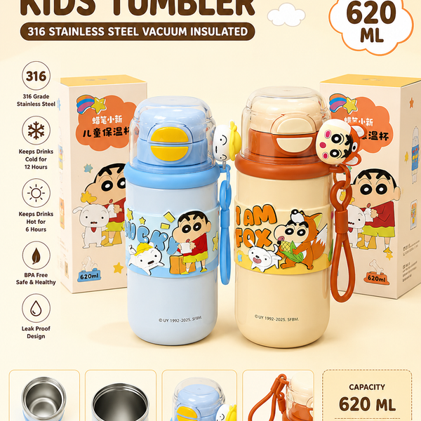 Shinchan Premium Stainless Steel Bottle