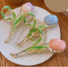 Tulip Metallic Claw Clip