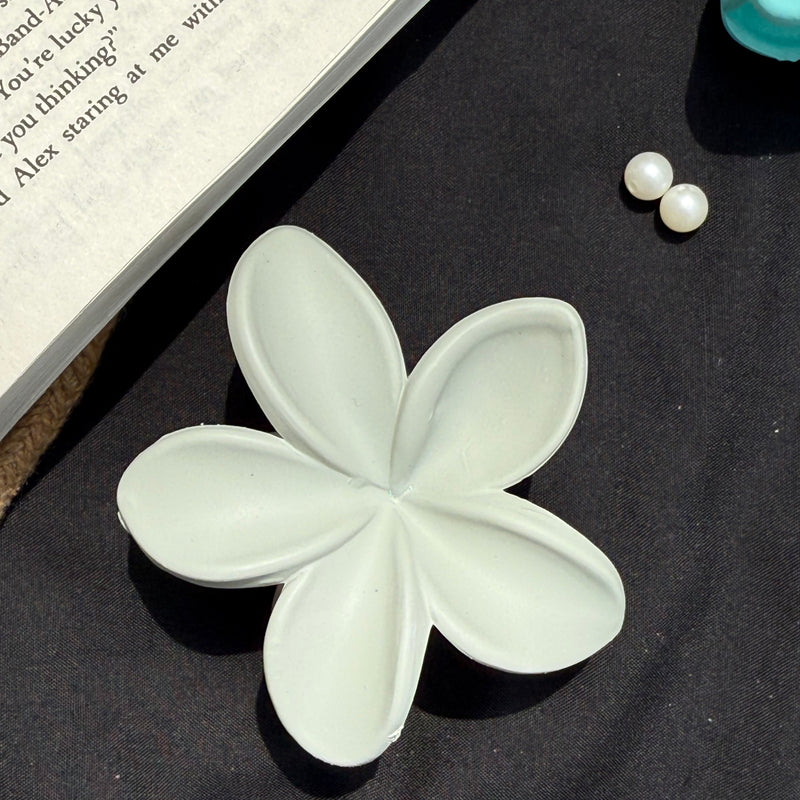 Matte Flower Claw Clip - LARGE