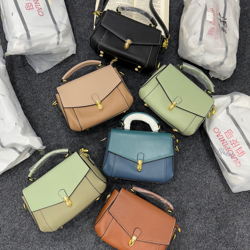 Three Compartment Satchel Bags