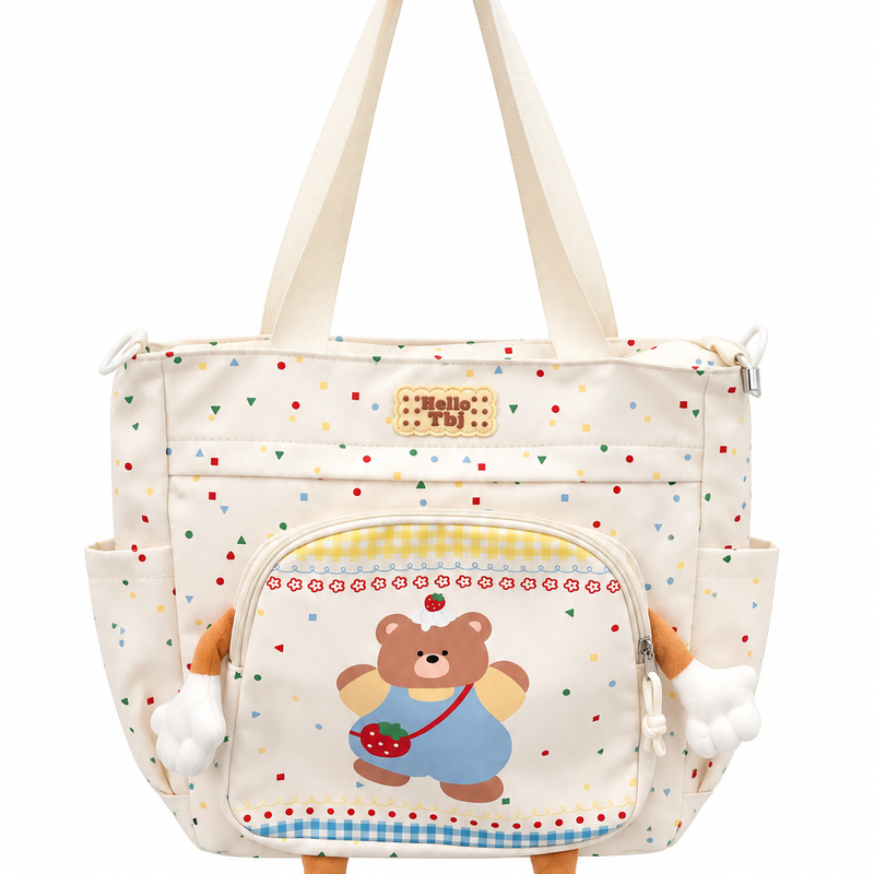 Plushie Korean Canvas Tote