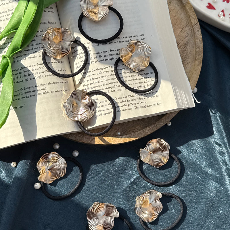 Metallic Anti Tarnish Hair Ties