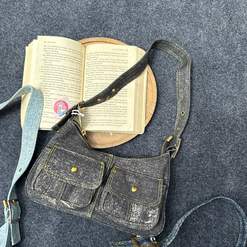 Denim Premium Shoulder Bags