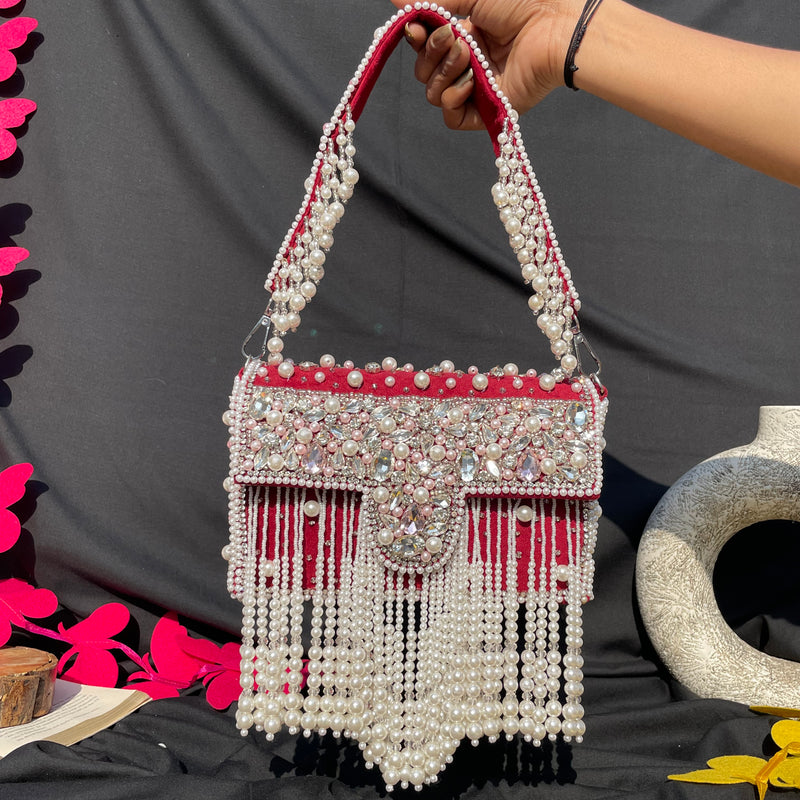 Wedding Bag- Maroon