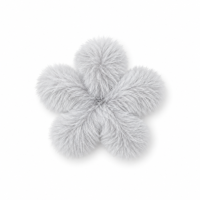Flower Fur claw clip