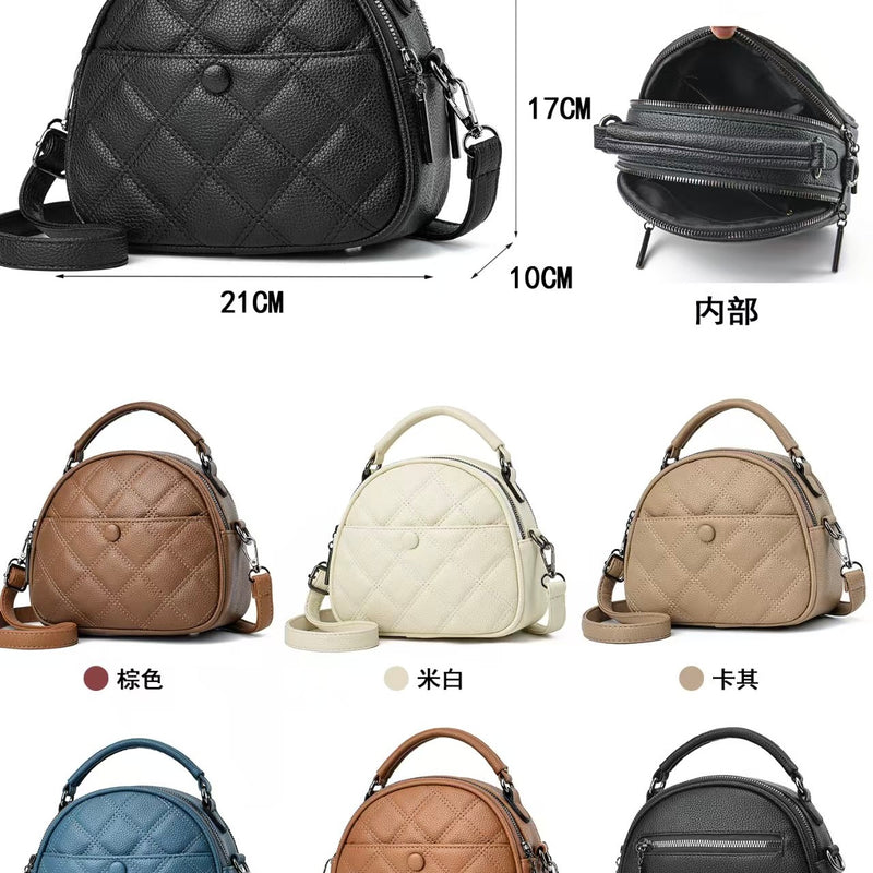 Quilted Double Compartment Sling- A MUST BUY