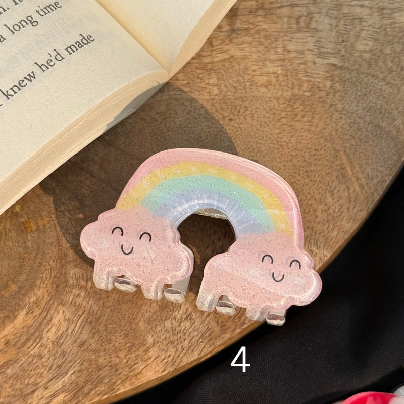 Rainbow  Acrylic Claw Clip