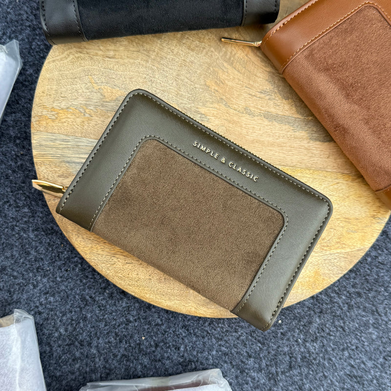 Suede Medium Wallets