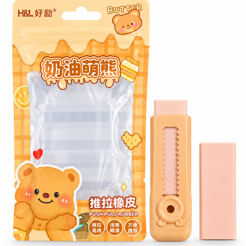 Pen Style Eraser with Extra Eraser