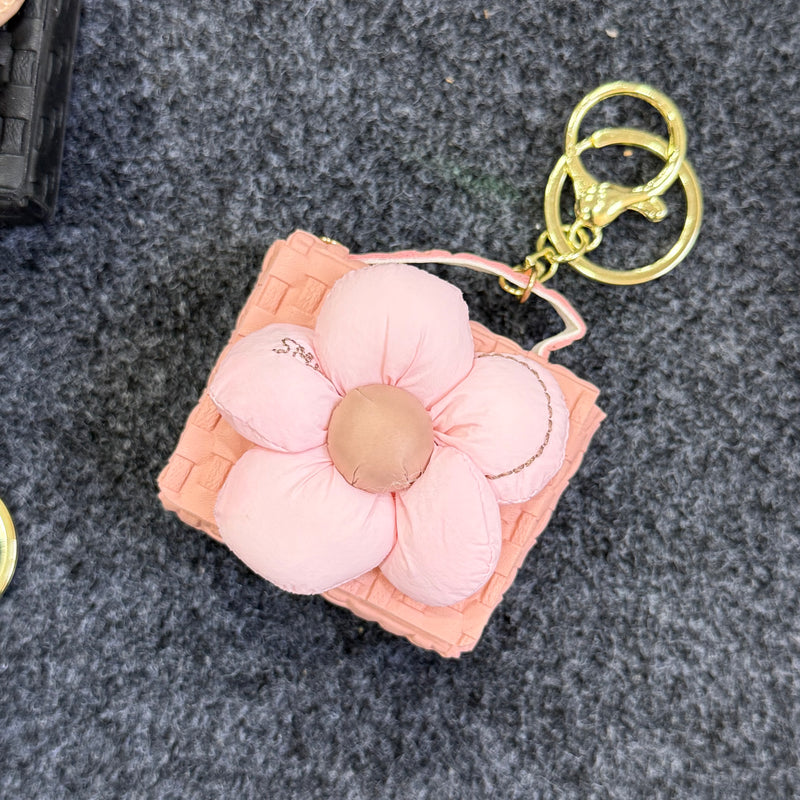 Mini Coin Pouch- Flower
