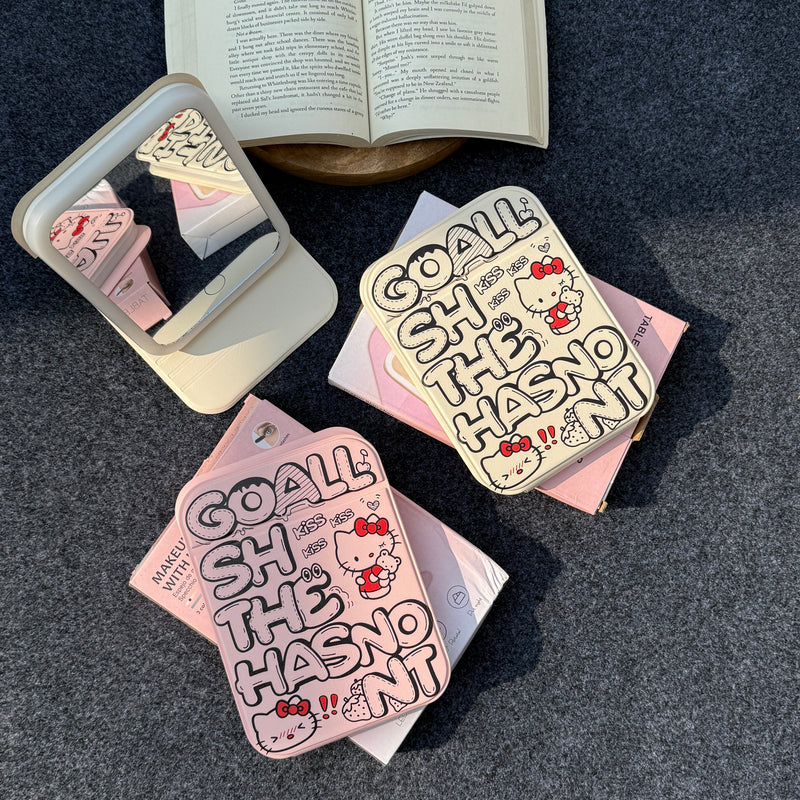 Hello Kitty Portable LED Mirror