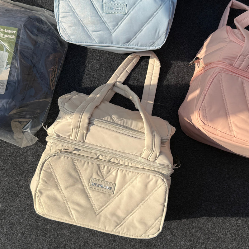 Double Layered Travel Bags