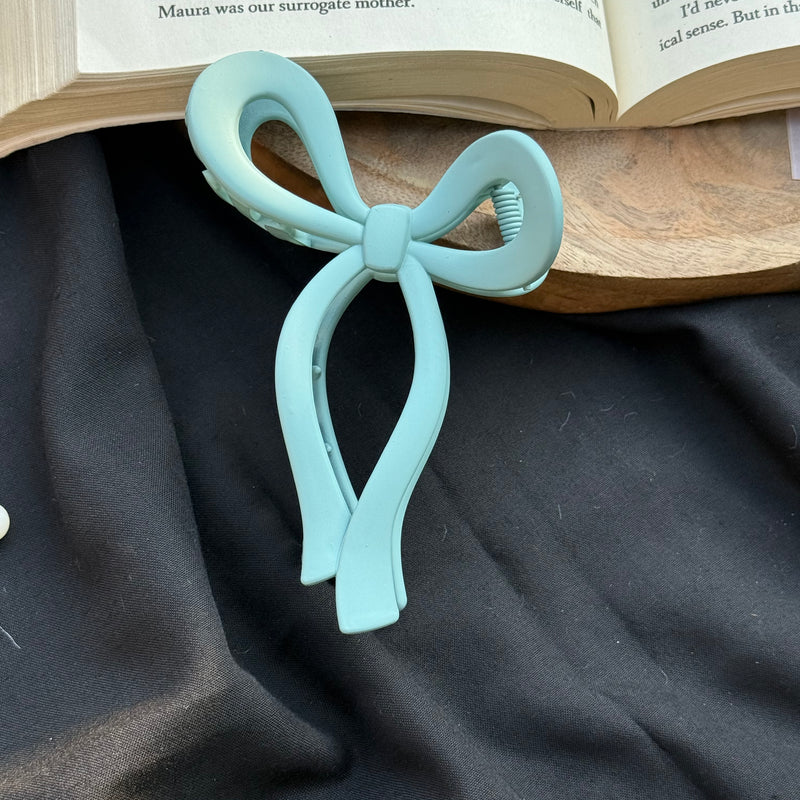 Pinteresty Large Bow Claw Clips- Matte
