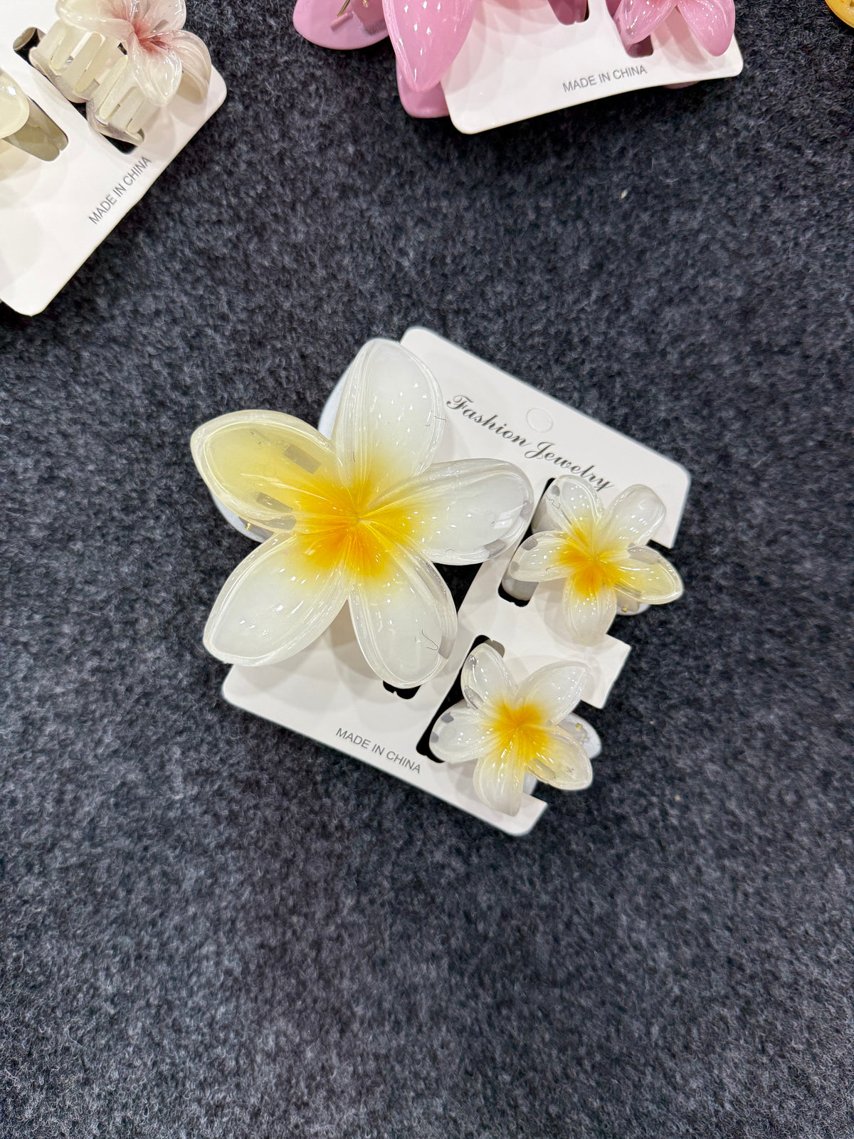 Flower Claw Clip Set