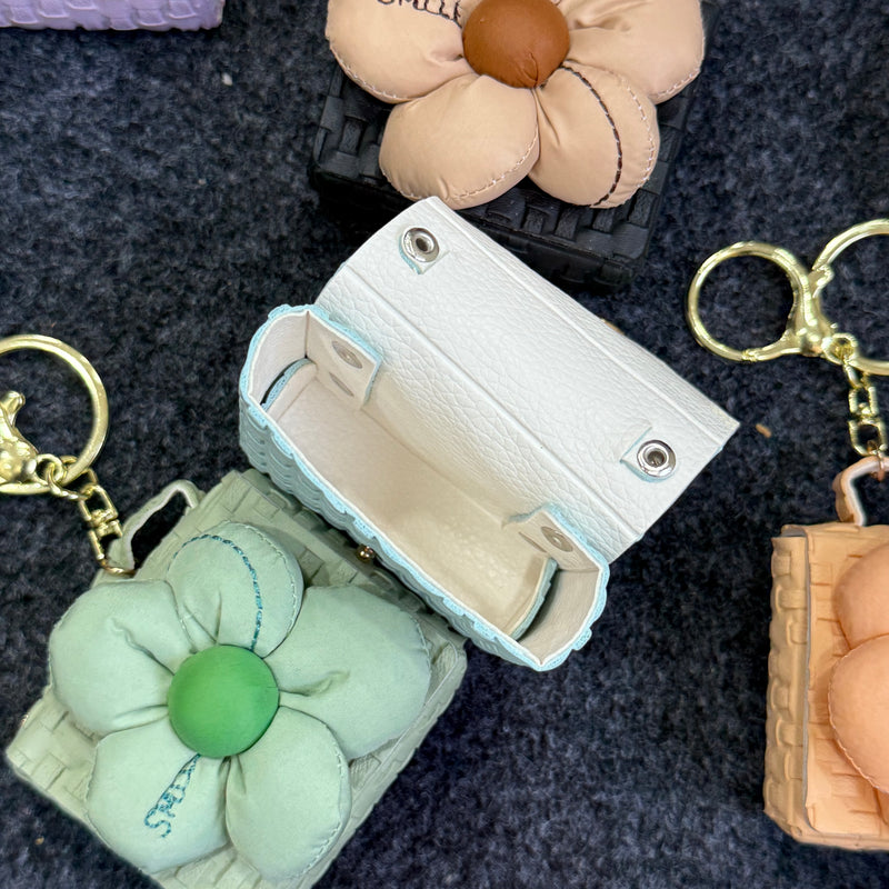 Mini Coin Pouch- Flower