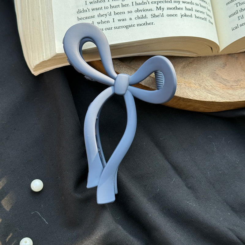 Pinteresty Large Bow Claw Clips- Matte
