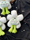 Korean Puffer Scrunchies- Green Froggie