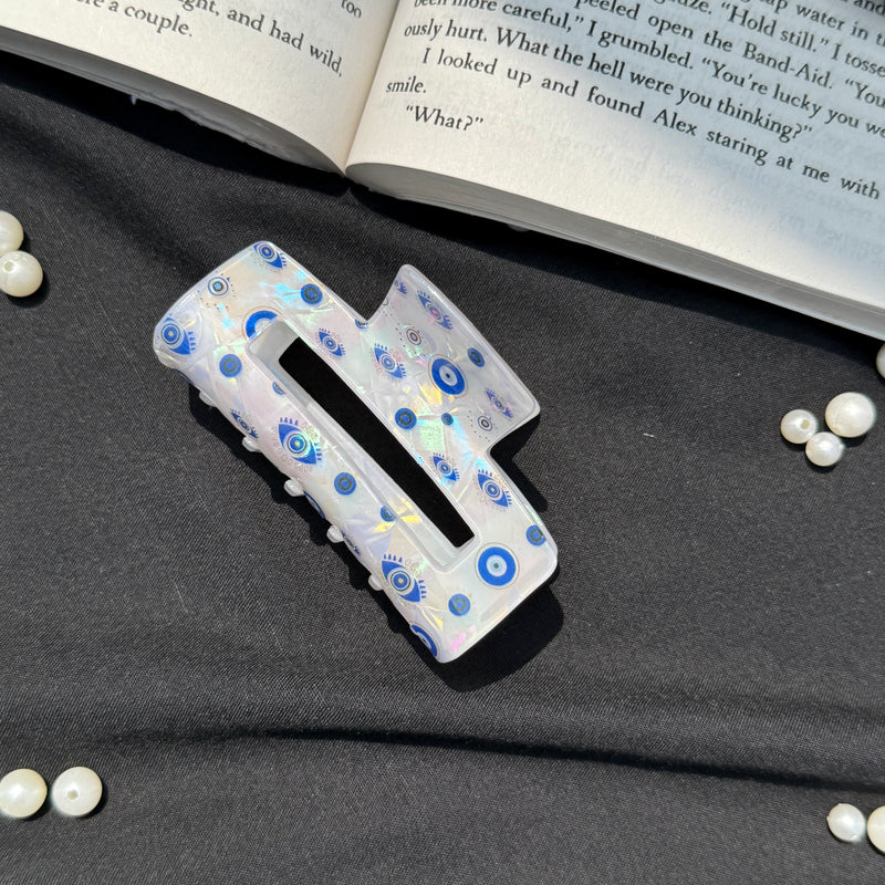 Evil Eye Acrylic claw clip