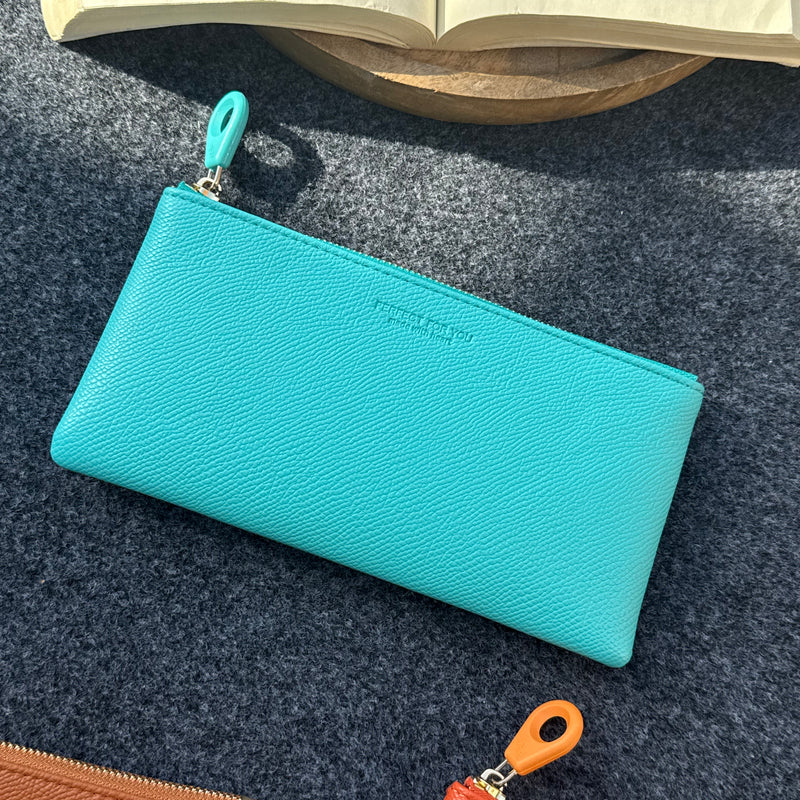 Long premium zipper wallet