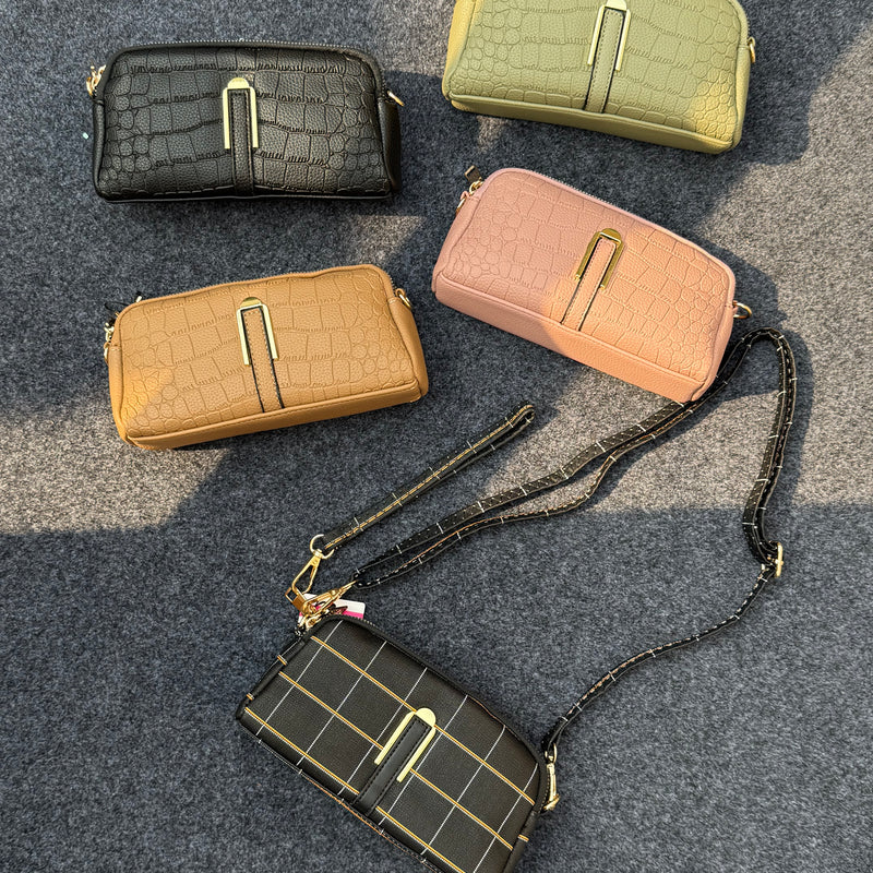 Double Compartment Wallet Sling