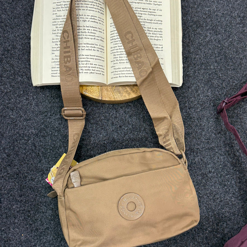Two Compartment Spacious Crossbody Bag