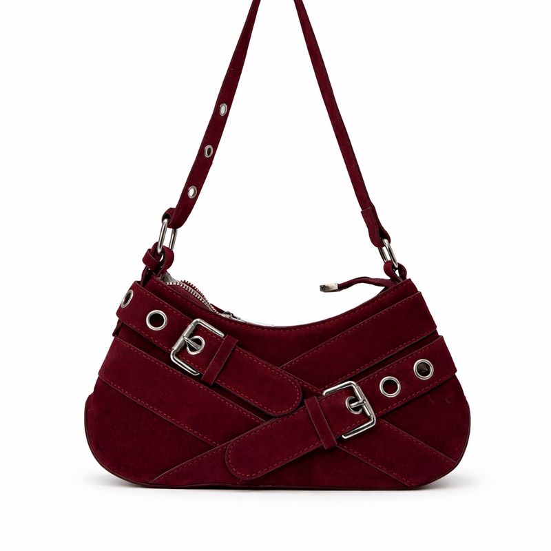 ZARA Inspired Suede Baguette