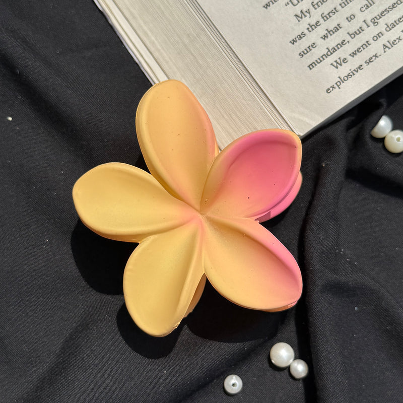 Matte Flower Claw Clip -LARGE