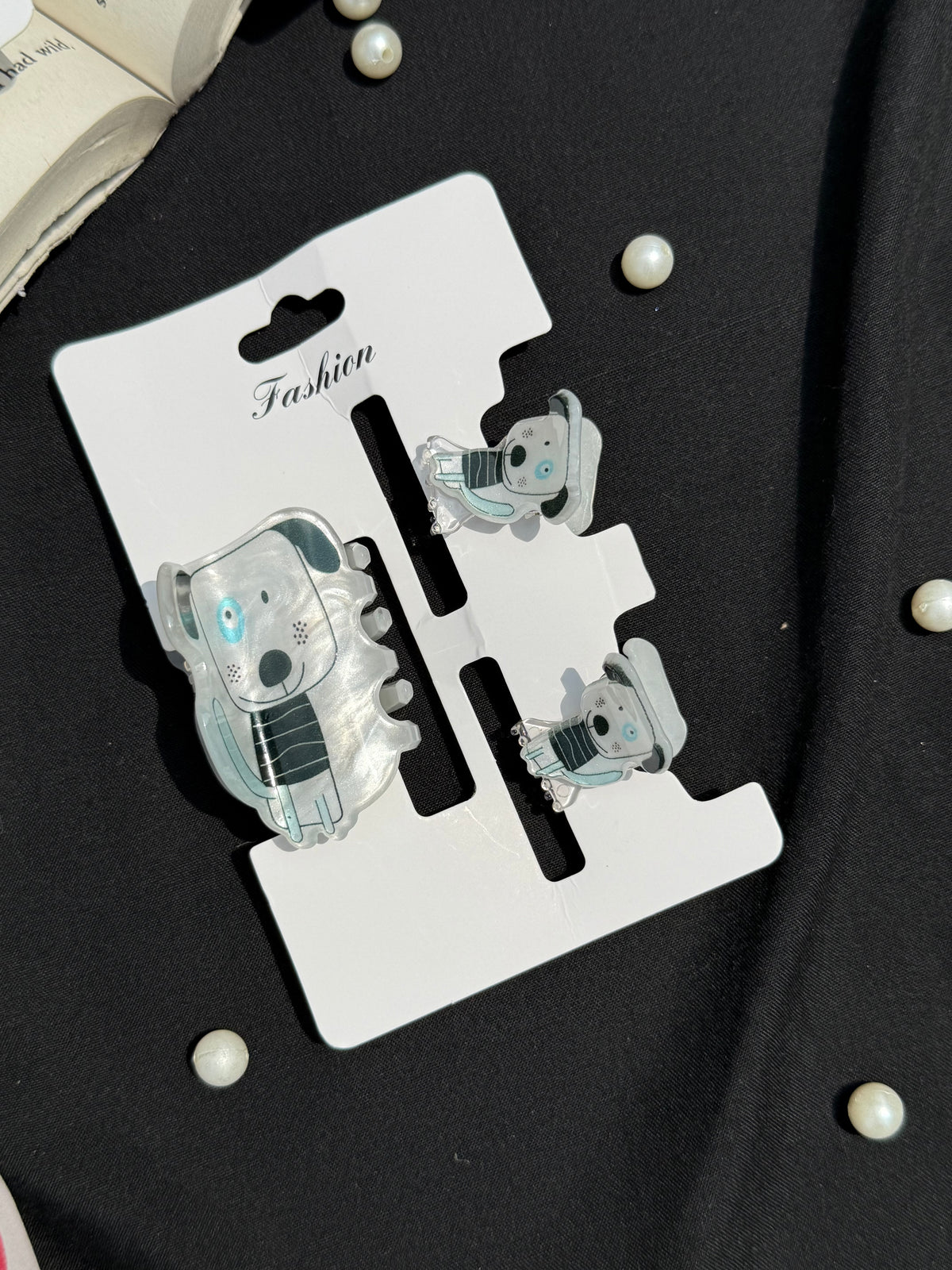 Three set Acrylic Claw Clip