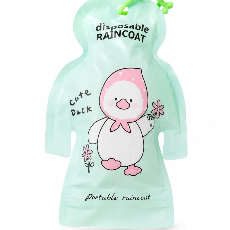 Portable Raincoat Bagcharm