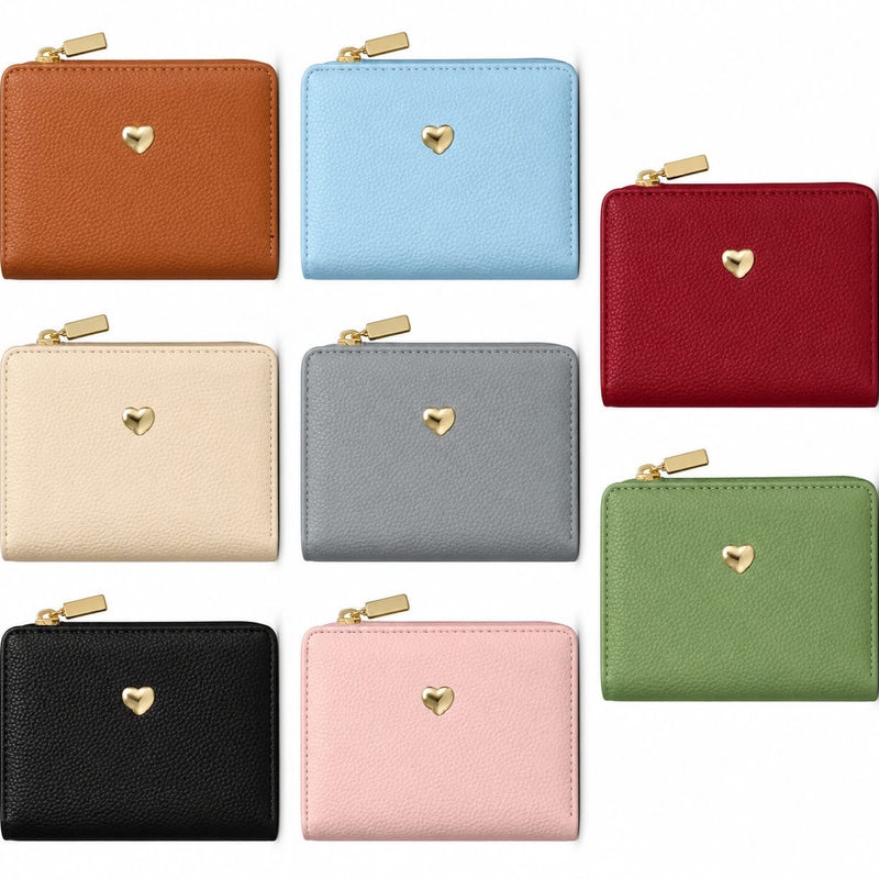 Pinterest inspired Heart bifold wallets