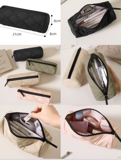 Mini Quilted Unisex Pouches