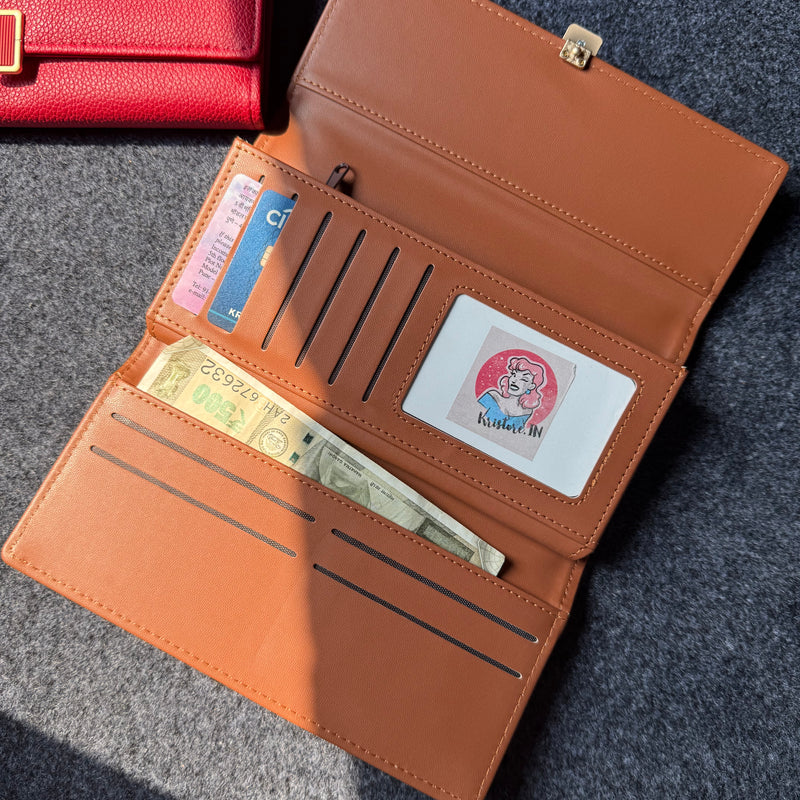 Long Trifold Wallets