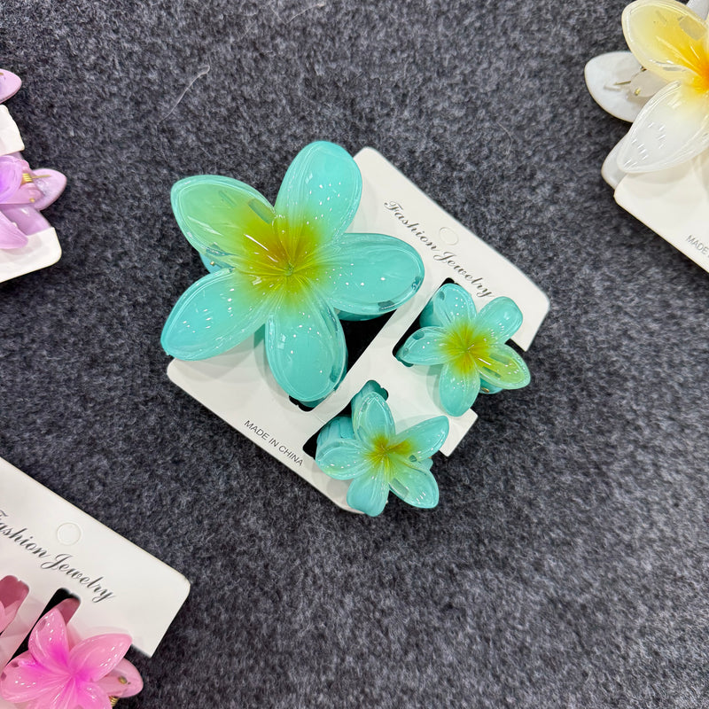 Flower Claw Clip Set