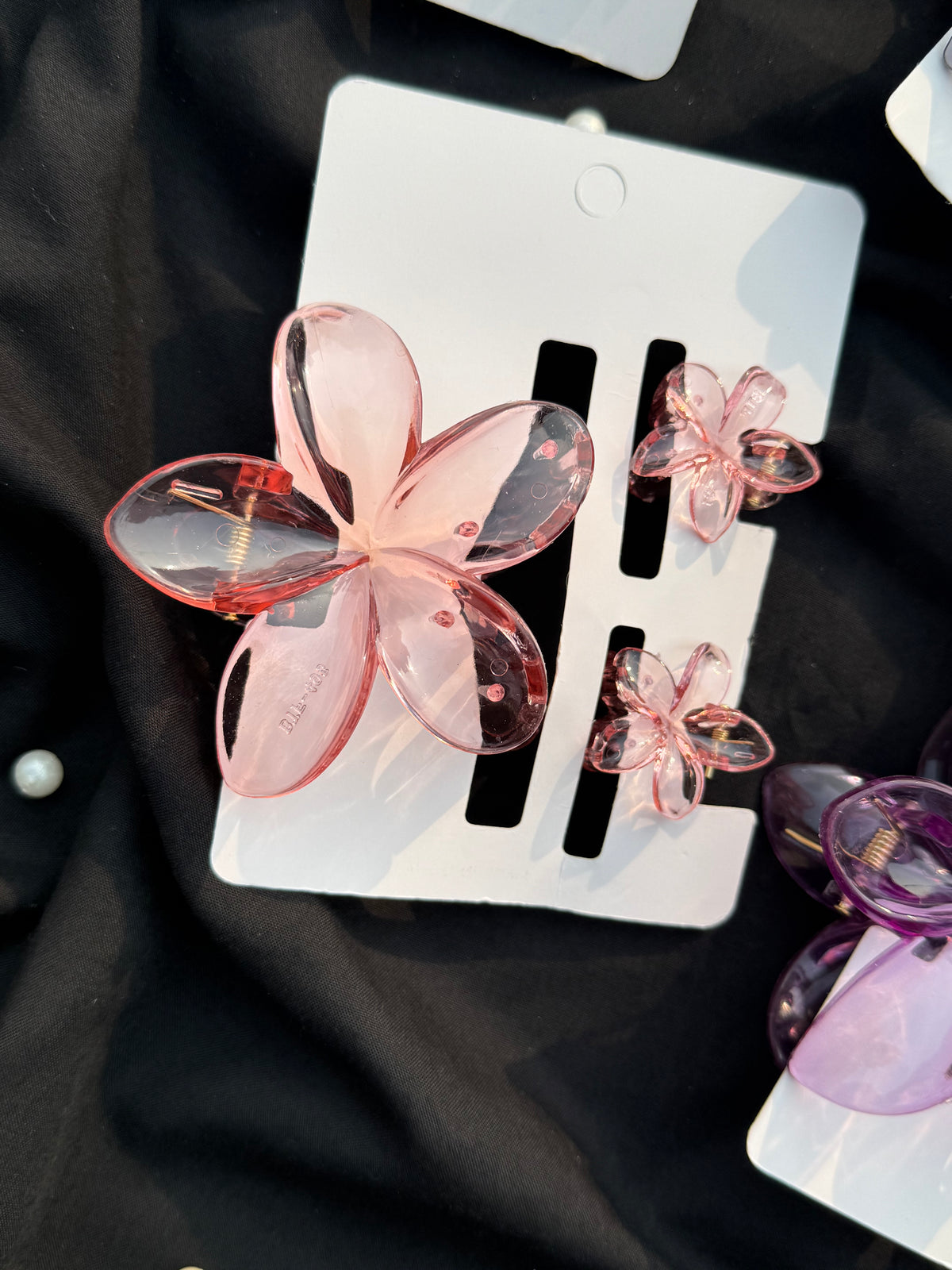 Flower Claw Clip Set