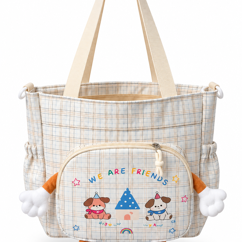 Plushie Korean Canvas tote
