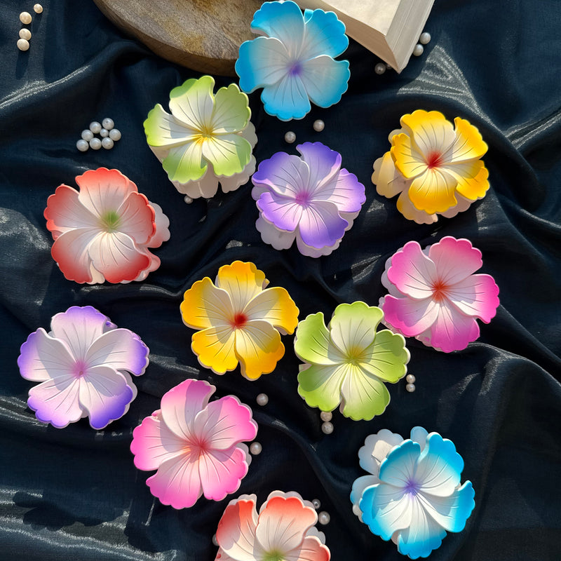 Hibiscus Claw Clip -LARGE