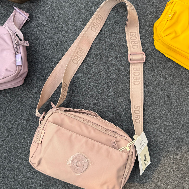 Three Compartment Spacious Crossbody Bag